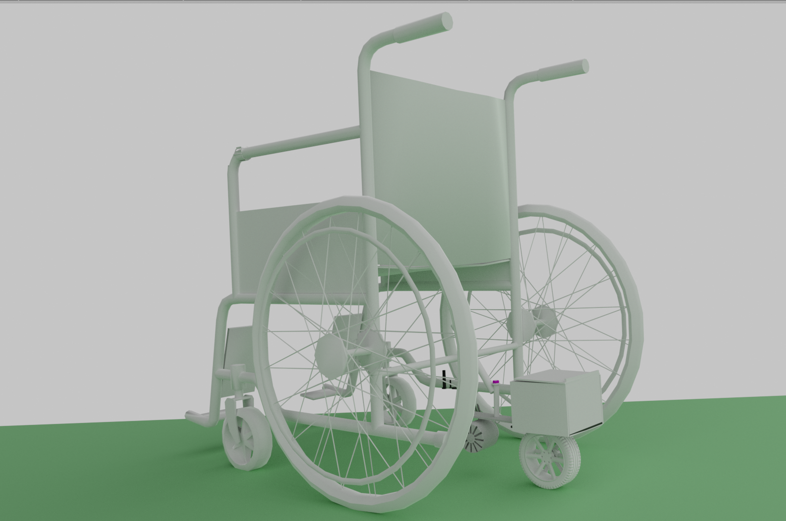 RuedaTec Básico - Sistema de conversión para silla de ruedas
